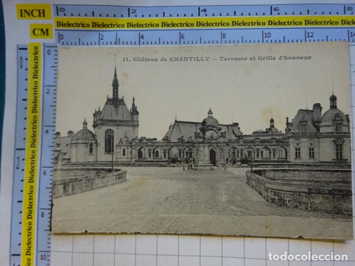 Postales: ANTIGUA POSTAL DE FRANCIA. CASTILLO DE CHANTILLY . 354