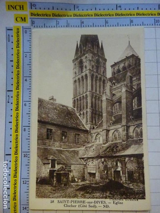 Postkarten: ANTIGUA POSTAL DE FRANCIA. SAINT PIERRE SUR DIVES EGLISE. 358