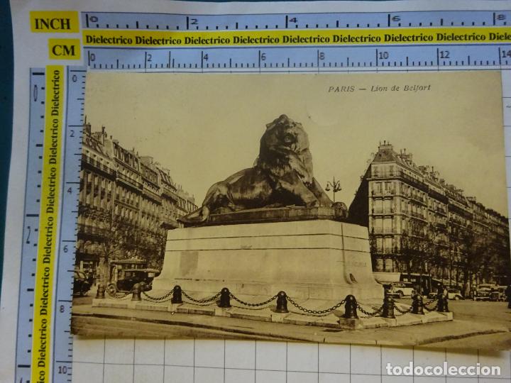 Postkarten: ANTIGUA POSTAL DE FRANCIA. PARIS LION DE BELFORT. 364
