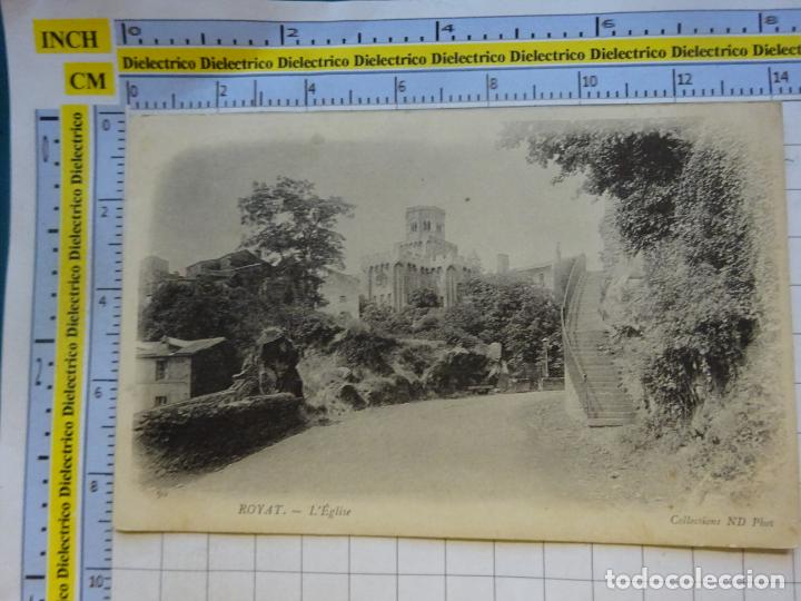 Postales: ANTIGUA POSTAL DE FRANCIA. SIGLO XIX - 1905. ROYAT L'EGLISE. 368