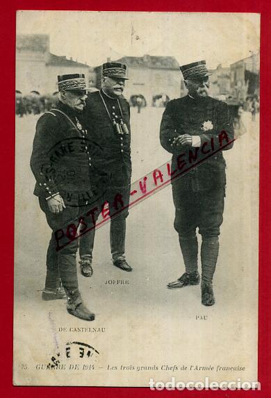 Cartes Postales: POSTAL FRANCIA DE CASTELNAU MILITARES GUERRA 1914 P87804 B