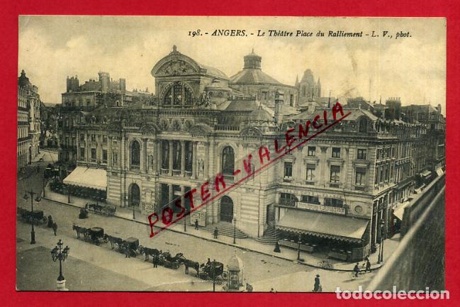 Cartes Postales: POSTAL FRANCIA ANGERSLE THEATRE P87814 B