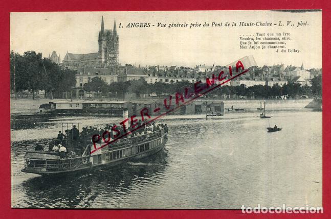Cartes Postales: POSTAL FRANCIA ANGERS VUE GENERALE P87815 B