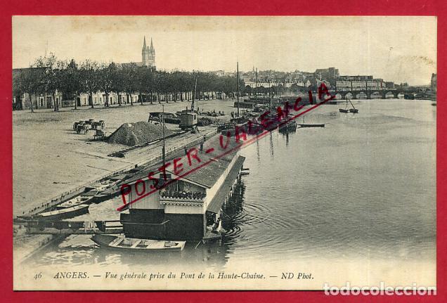 Postkarten: POSTAL FRANCIA ANGERS VUE GENERALE P87821 B