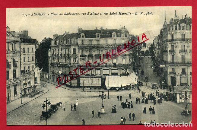 Postkarten: POSTAL FRANCIA ANGERS P87823 B