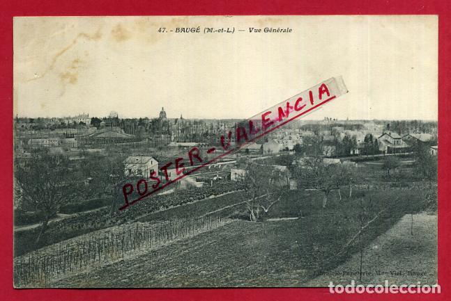 Postkarten: POSTAL FRANCIA BAUGE VUE GENERALE P87825 B