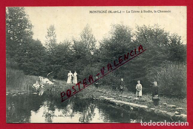 Postkarten: POSTAL FRANCIA MONTIGNE LAVANDERAS P87860 B