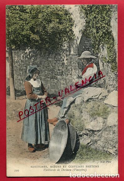 Postkarten: POSTAL FRANCIA COSTUMES BRETONS P87863 B
