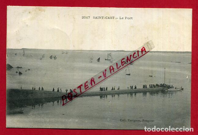Postkarten: POSTAL FRANCIA SAINT CAST LE PORT P87881 B