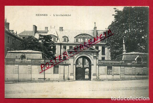 Postkarten: POSTAL FRANCIA RENNES L'ARCHEVECHE P87882 B