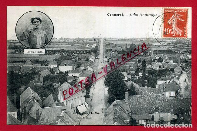 Postkarten: POSTAL FRANCIA CONNERRE VISTA PANORAMICA P87883 B