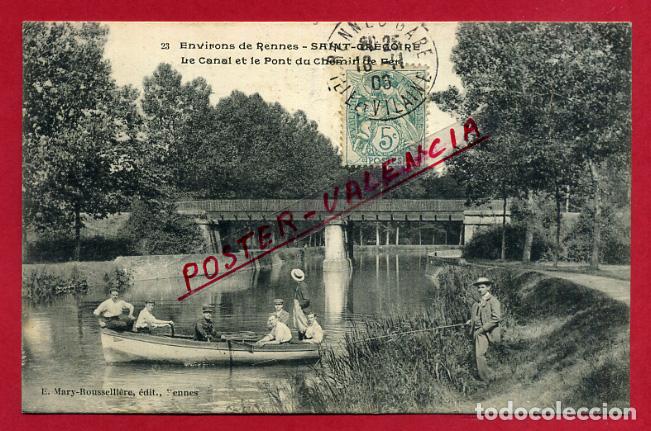 Postkarten: POSTAL FRANCIA SAINT GREGOIRE LE CANAL P87886 B