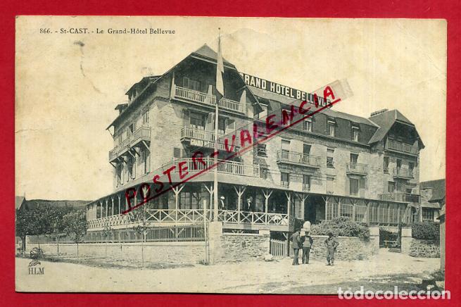 Postkarten: POSTAL FRANCIA SANT CAST GRAND HOTEL P87888 B
