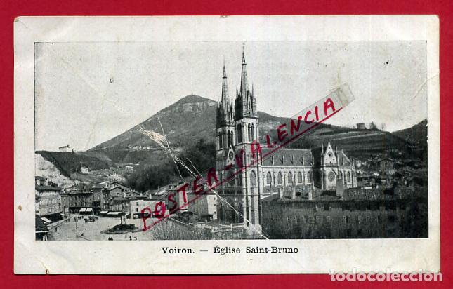 Postkarten: POSTAL FRANCIA VOIRON EGLISE SAINT BRUNO P87897 B