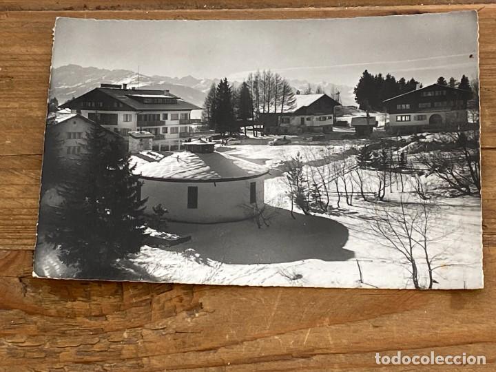Postais: FOTO POSTAL DE CRANS, SUIZA, MT. BLANC, ED. YVAR DUBOST, CIRCULADA.