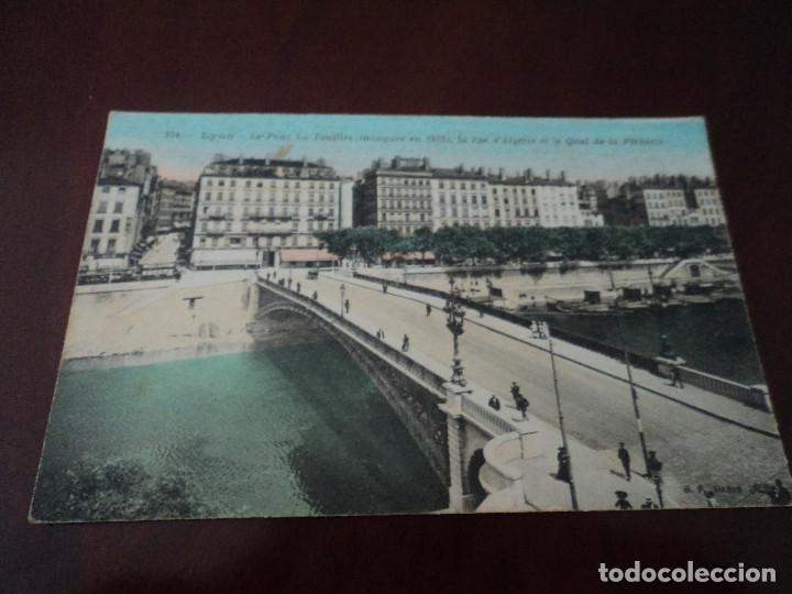 Postales: LYON LE PONT LA FEUILLEE, IMP. CATALA - Foto 1