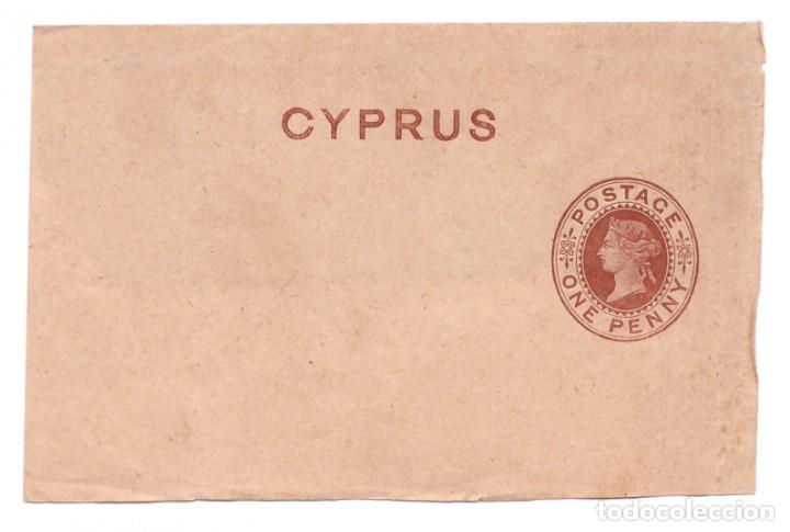 Postales: SOBRE POSTAL DE CHIPRE (ANVERSO) // SIN CIRCULAR