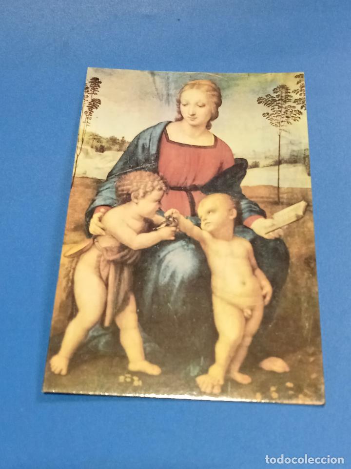 Postales: TARJETA POSTAL. LA MADONNA DEL CARDELLINO. FIRENZE. GALLERIA UFFIZI. ITALIA