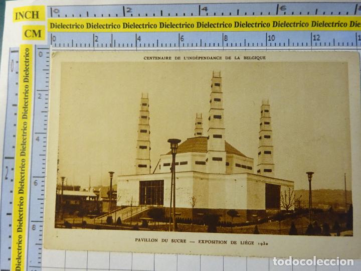 Cartoline: ANTIGUA POSTAL DE B&Eacute;LGICA. EXPOSICI&Oacute;N DE LIEJA 1930 PAVILLON DU SUCRE. 126