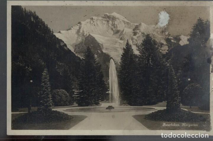 Postales: Interlaken Kurgarten Suiza / Sin circular - Foto 1