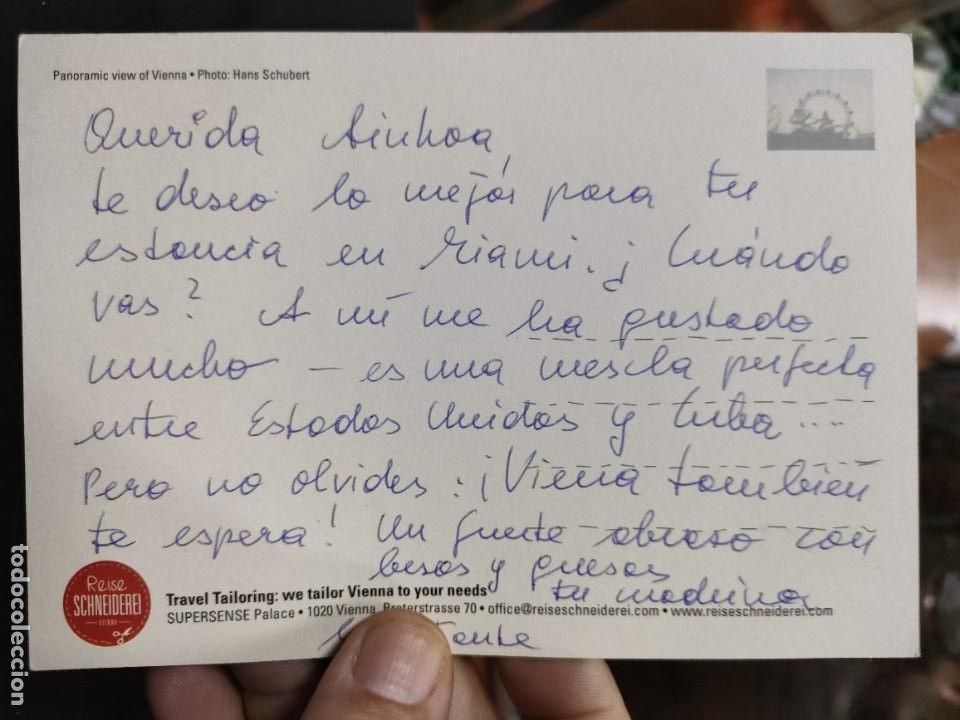 Postales: Postal VIENNA Escrita - Foto 2