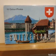 Postales: TIRA ACORDEÓN CON 15 POSTALES:. SWITZERLAND. Lote 347517098