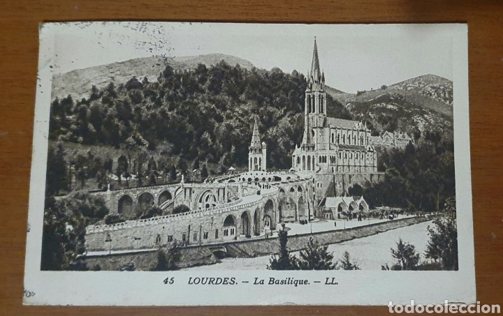 Postales: POSTAL. LOURDES - LA BASILIQUE 45 - Foto 1