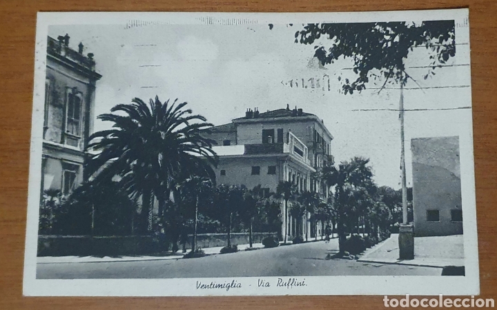 Postales: POSTAL. VENTIMIGLIA - VIA RUFFINI - Foto 1