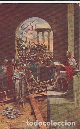 Postales: Francia & Postal, Mastroianni, Vida de Cristo, Jes&uacute;s es Condenado a Muerte ,Noyer 1911 (61)