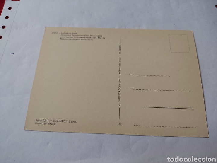 Postales: Postal Siena escudos - Foto 2