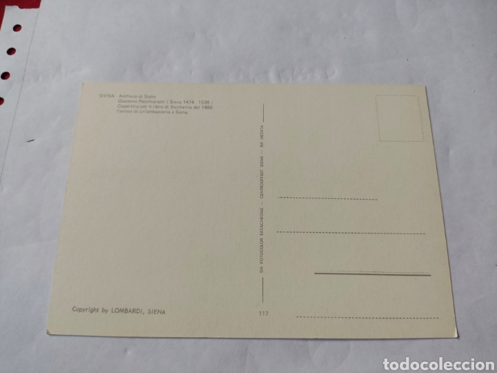 Postales: Postal Siena arte - Foto 2