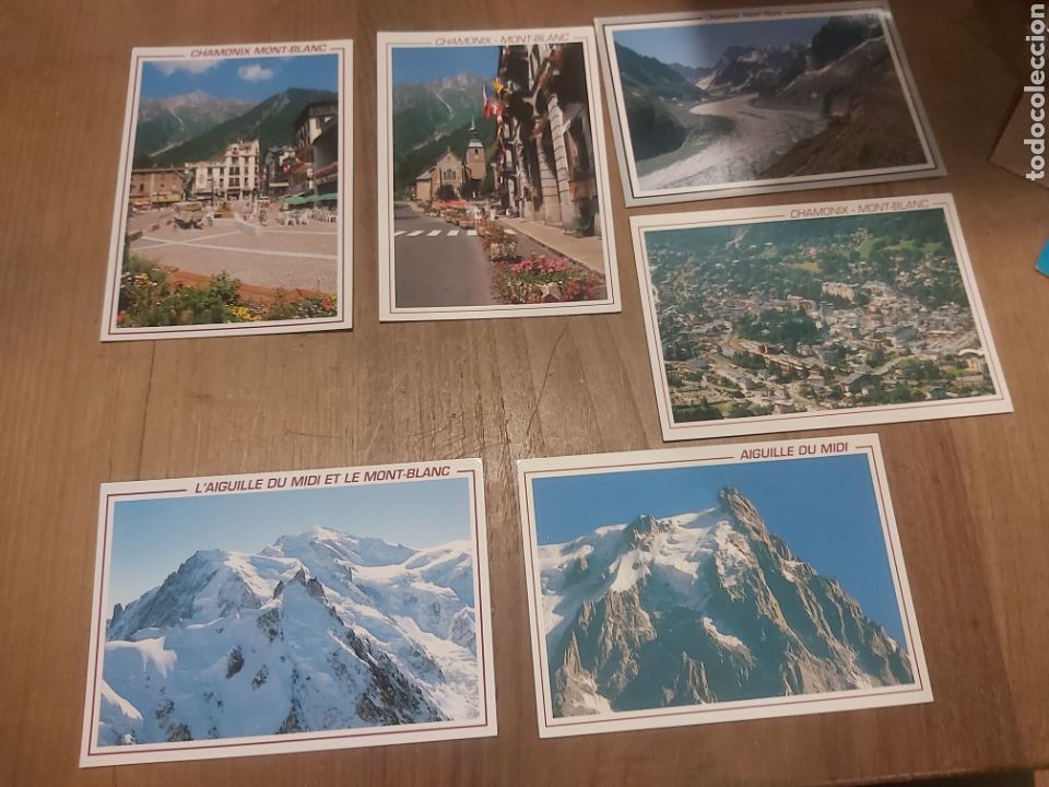 Postkarten: Postales l auguille du MIDI et le mont&oacute; blanco