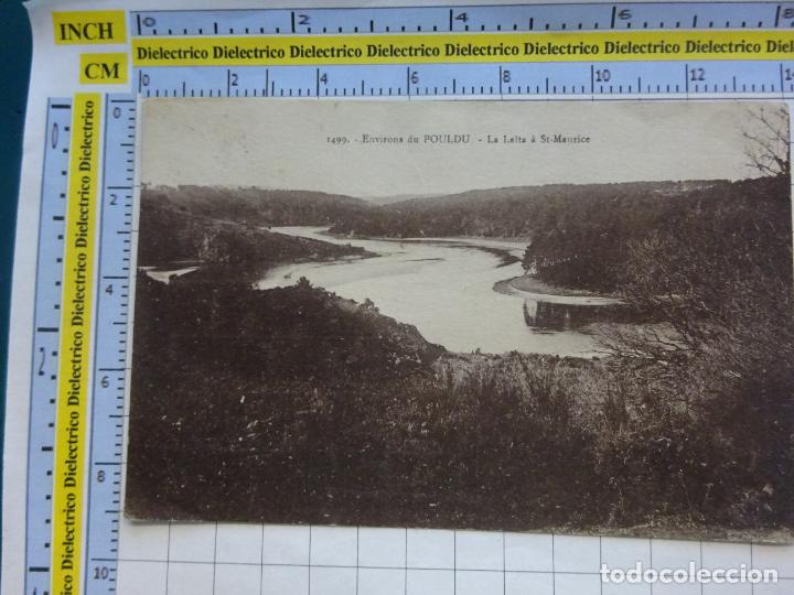 Postkarten: ANTIGUA POSTAL DE FRANCIA. ENCIRONS DU POULDU LA LA&Iuml;TA &Agrave; ST MAURICE. 184