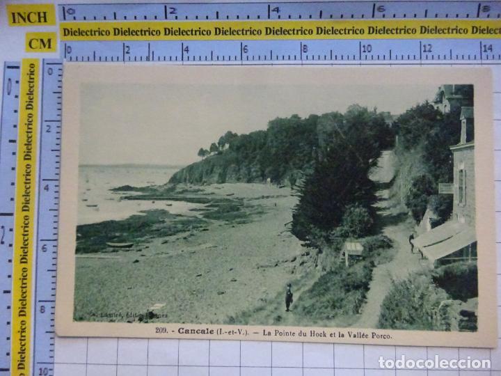 Postkarten: ANTIGUA POSTAL DE FRANCIA. CANCALE LA POINTE DU HOCK ET LA VALL&Eacute;E PORCO. 194
