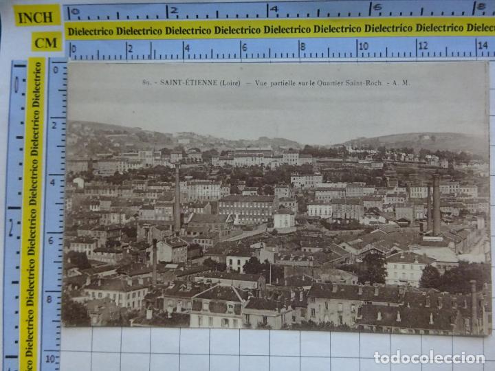 Postales: ANTIGUA POSTAL DE FRANCIA. SAINT ETIENNE VUE PARTIELLE SUR LE QUARTIER SAINT ROCH. 197