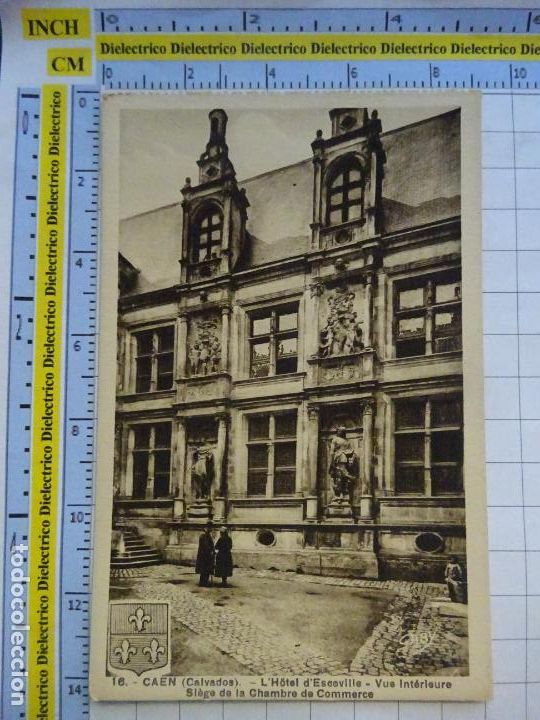 Postkarten: ANTIGUA POSTAL DE FRANCIA. CAEN CALVADOS L'HOTEL D'ESCONVILLE. 198