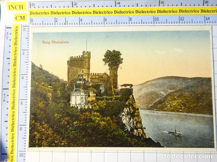Postales: ANTIGUA POSTAL DE ALEMANIA. BURG RHEINSTEIN. 273
