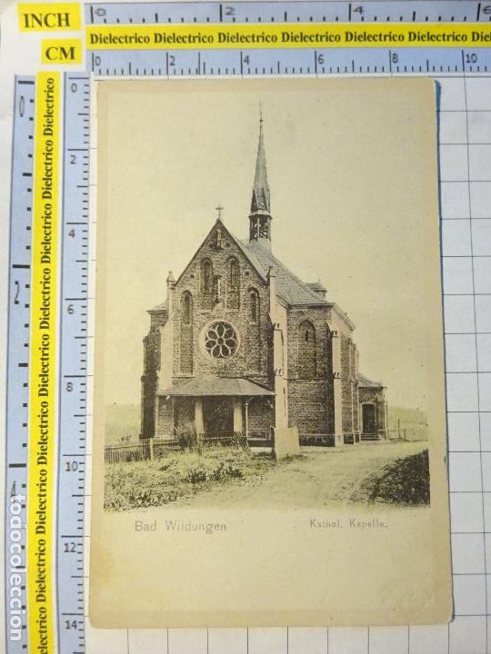 Postkarten: ANTIGUA POSTAL DE ALEMANIA. SIGLO XIX - 1905. BAD WILDUNGEN KAPELLE. 280