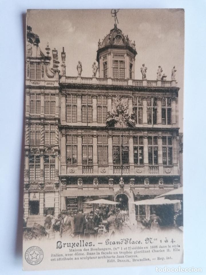Postales: POSTAL BRUSELAS, GRAN PLAZA - Foto 1