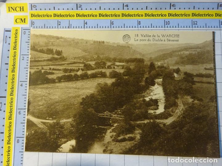 Cartoline: ANTIGUA POSTAL DE B&Eacute;LGICA. VALL&Eacute;E DE LA WARCHE LE PONT DU DIABLE &Agrave; B&Eacute;VERE&Eacute;. 389