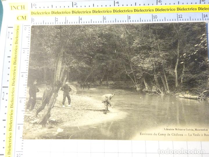 Cartes Postales: ANTIGUA POSTAL DE FRANCIA. ENVIRONS DU CAMP DE CHALONS LA VESLE &Agrave; BOUY. 556