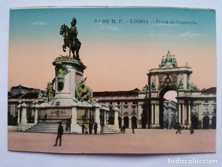 Postales: POSTAL LISBOA, PLAZA DEL COMERCIO - Foto 1