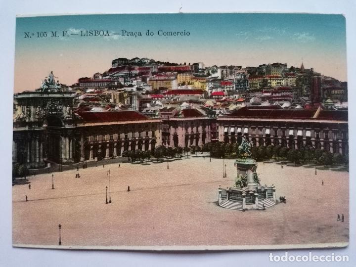 Postales: POSTAL LISBOA, PLAZA DEL COMERCIO - Foto 1