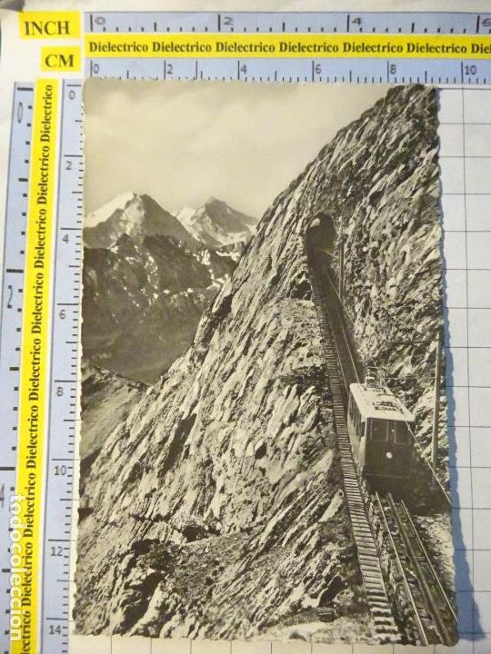 Cartes Postales: ANTIGUA POSTAL DE SUIZA. PILATUS ESELWAND MIT EIGER M&Ouml;CH UND JUNGFRAU. FUNICULAR. 136
