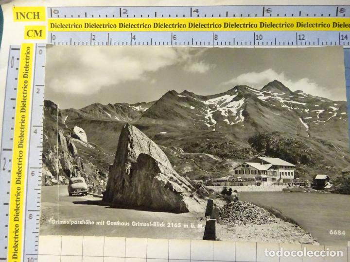 Postkarten: ANTIGUA POSTAL DE SUIZA. GRIMSELPASSH&Ouml;HE MIT GASTHAUS GRIMSEL BLICK. 141