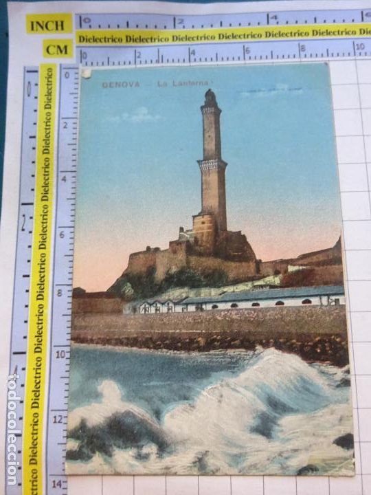 Cartes Postales: ANTIGUA POSTAL DE ITALIA. GENOVA LA LANTERNA. 245