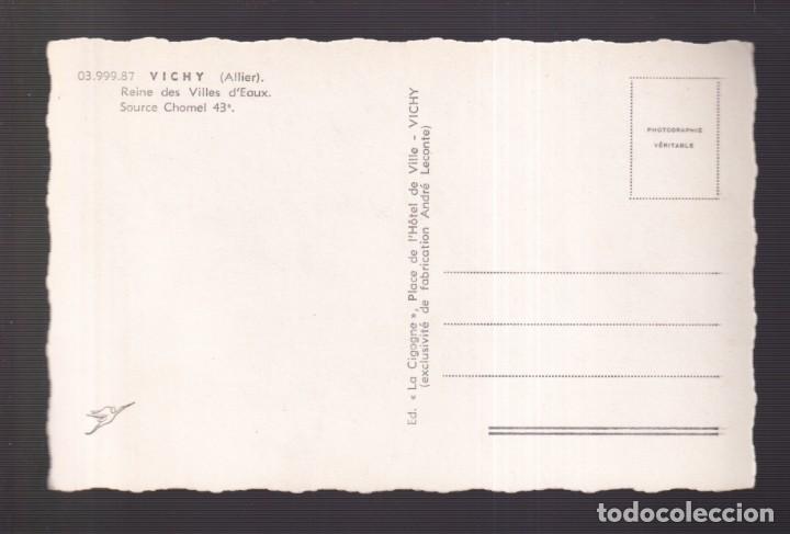 Postales: Francia-03- Vichy. *Source Chomel 43&ordm;* Nueva. - Foto 2