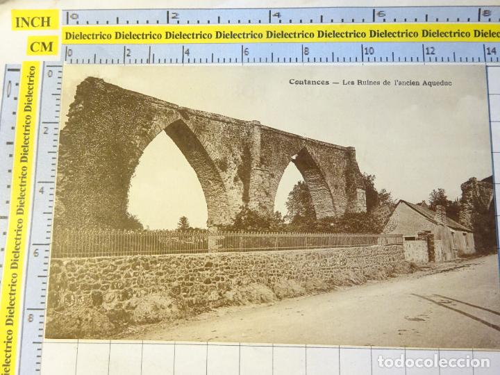 Cartes Postales: ANTIGUA POSTAL DE FRANCIA. COUTANCES LES RUINES DE L'ANCIEN AQUEDUC. 8