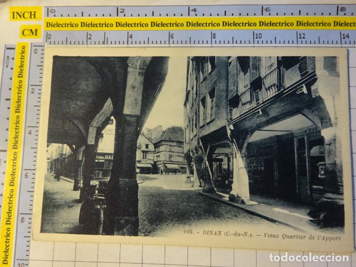 Cartes Postales: ANTIGUA POSTAL DE FRANCIA. DINAN VIEUX QUARTIER DE L'APPORT. 22