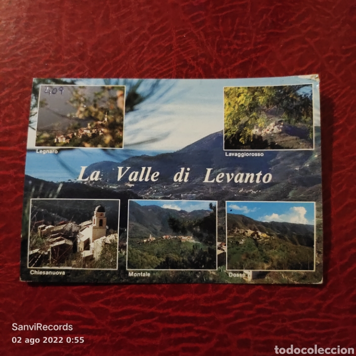 Cartes Postales: POSTAL: LEVANTO, LA VALLE DI LEVANTO (ITALIA)